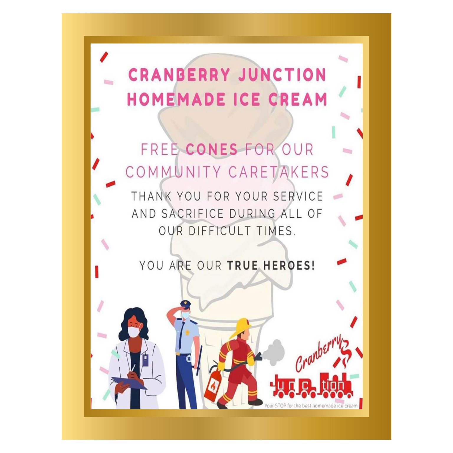 Cranberry Junction Ice Cream Premium Homemade Ice Cream New Jersey